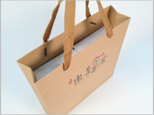 茶葉禮盒牛皮提袋