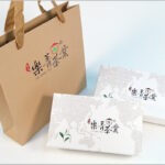 茶葉禮盒牛皮提袋